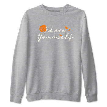 3s Georgia Peach shirt to match jordans Love Yourself sneaker tees Air Jordan 3 Georgia Peach SNRT Sneaker Release Tees unisex cotton Heather Grey 2 crew neck shirt