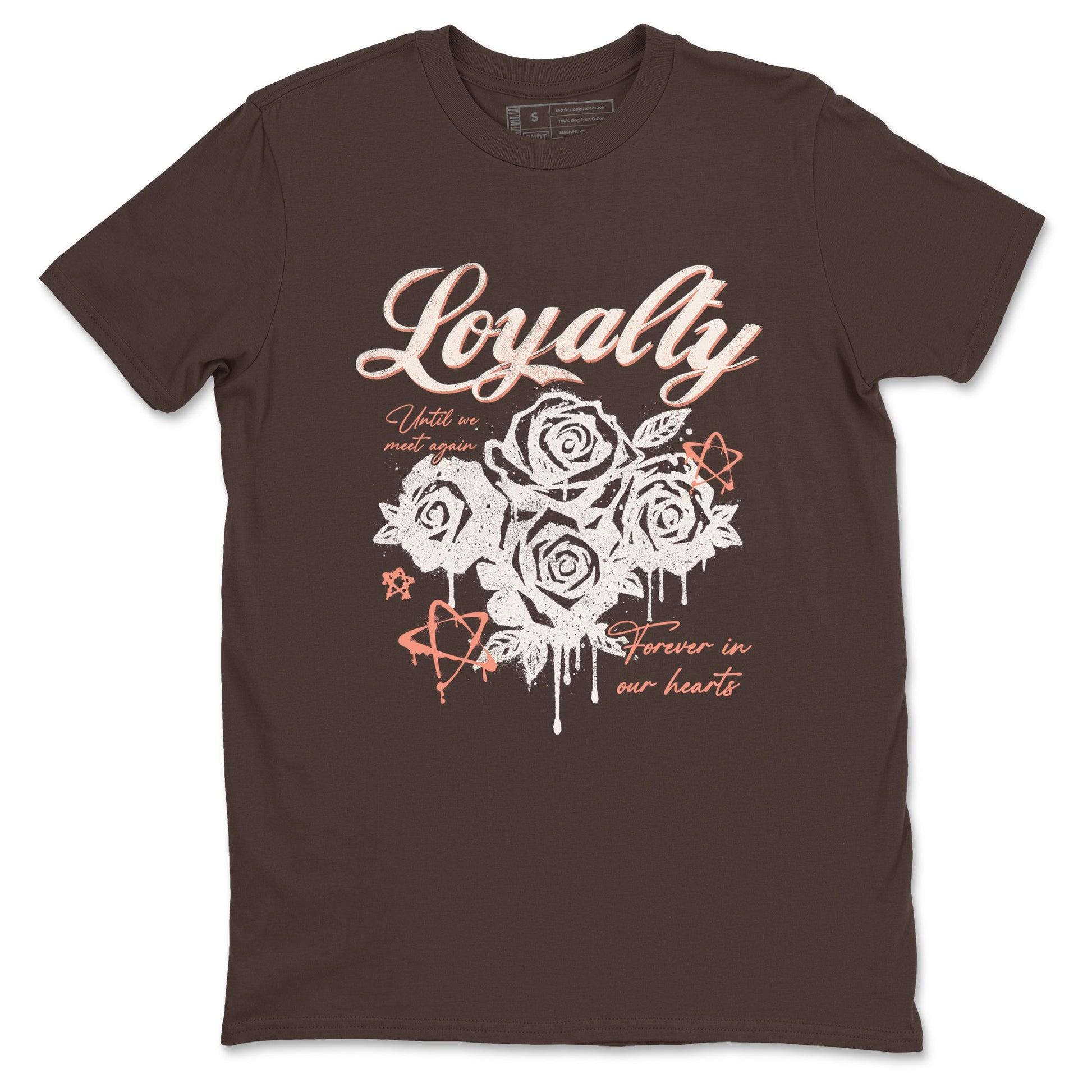 Sneaker match tees – Sneaker Tees To Match Air Jordan 1 Baroque Brown Shoes – Loyalty Tee Dark Chocolate 2