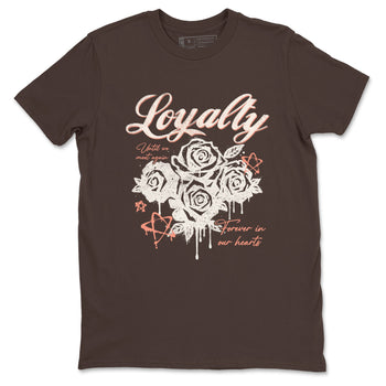 Sneaker match tees – Sneaker Tees To Match Air Jordan 1 Baroque Brown Shoes – Loyalty Tee Dark Chocolate 2