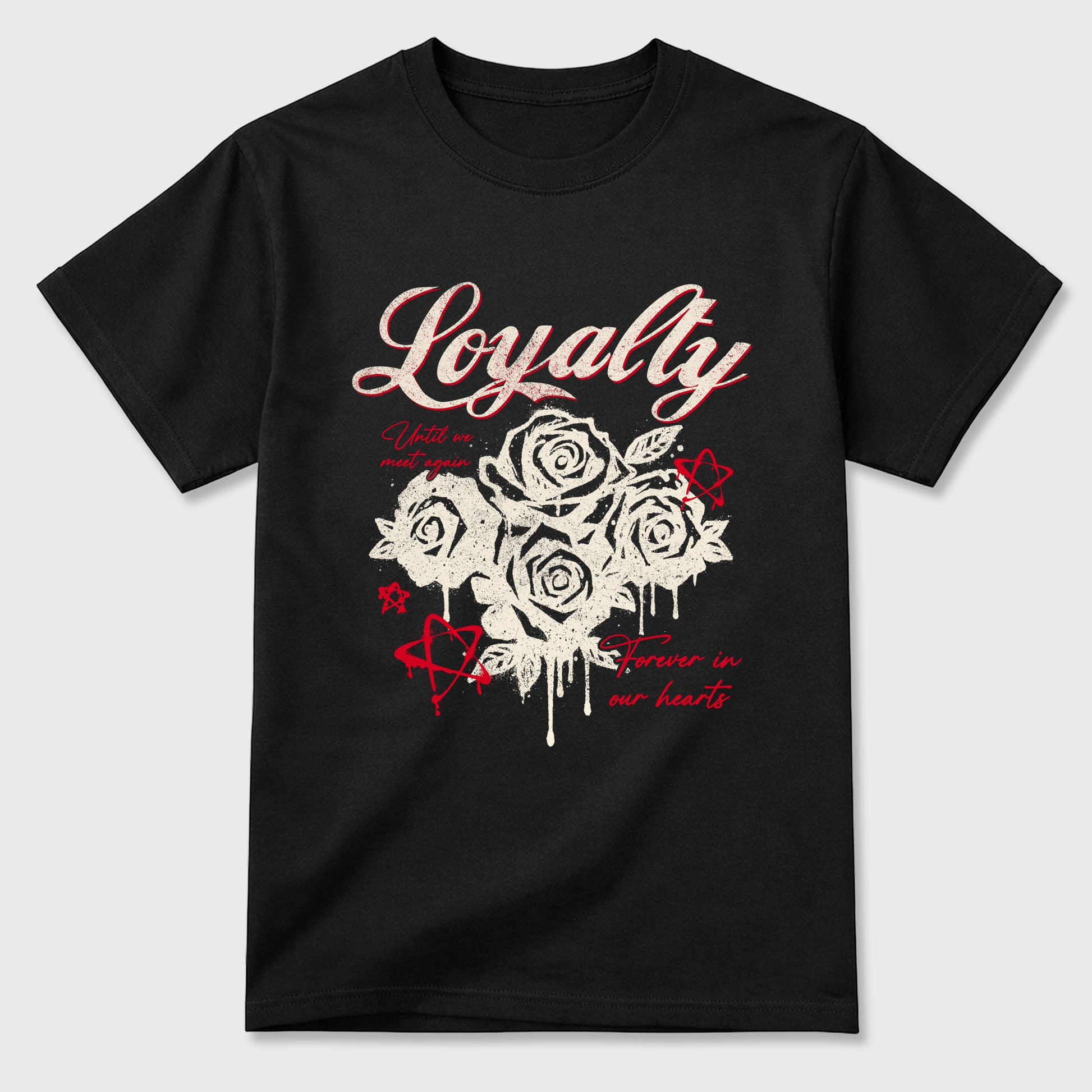 Sneaker match tees – Sneaker Tees To Match Air Jordan 1 Flight Club Shoes – Loyalty Tee Black 2