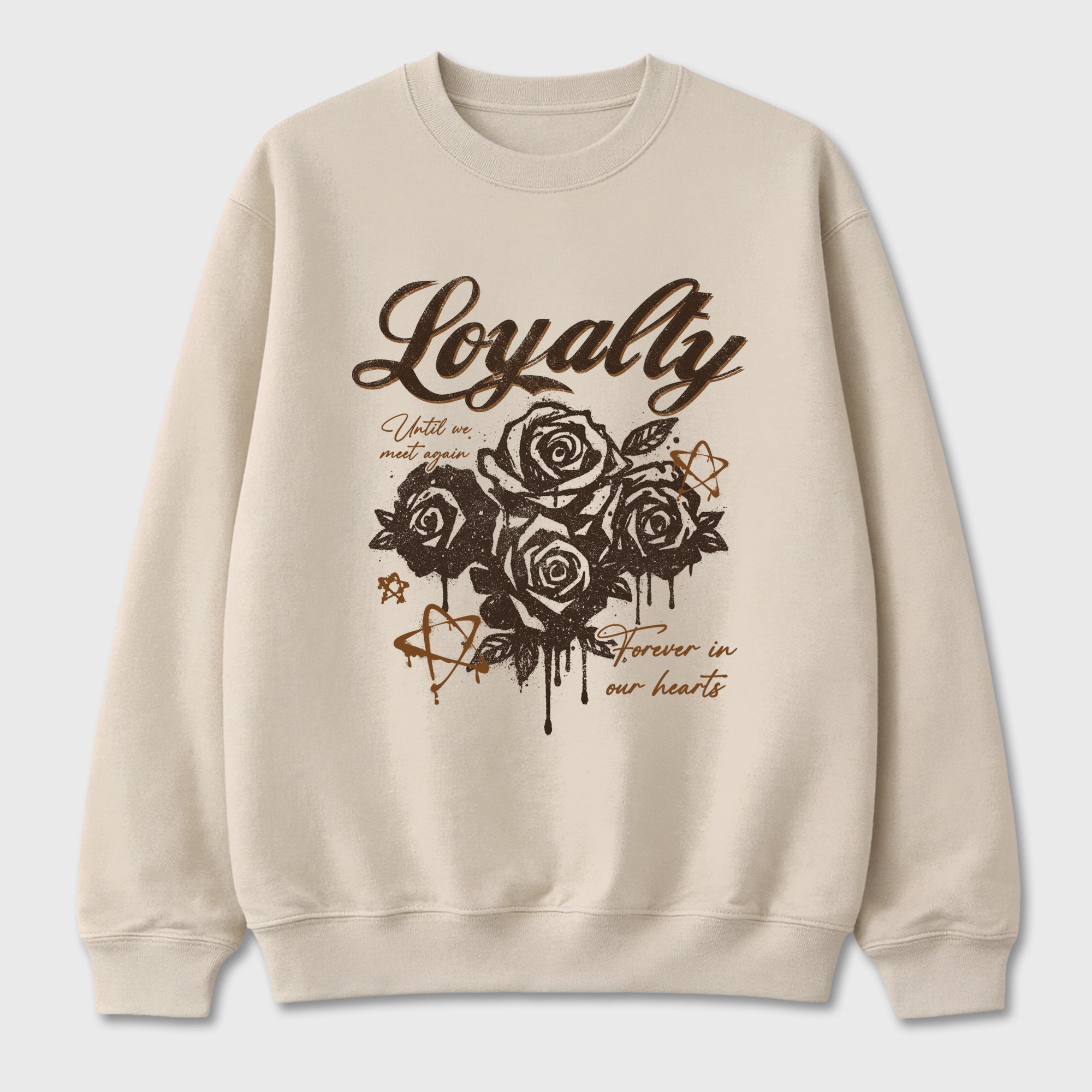 Loyalty Graphic T-Shirt featuring original streetwear artwork designed to match the Air Jordan 1 Love Letter. Natural 2 Graphic Tee.