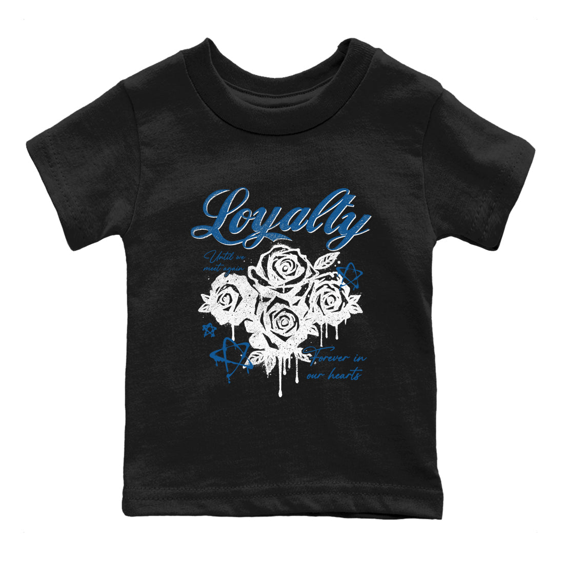 Sneaker Threads – Sneaker Threads To Match Air Jordan 1 Travis Scott Fragment Shoes – Loyalty Kids T-Shirt Black 2