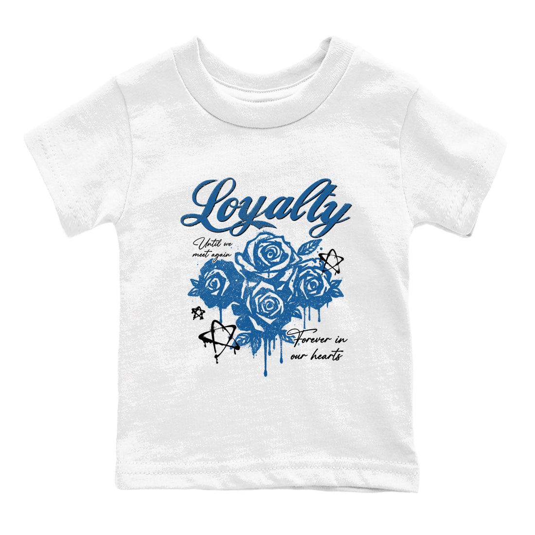 Sneaker Threads – Sneaker Threads To Match Air Jordan 1 Travis Scott Fragment Shoes – Loyalty Kids T-Shirt White 2