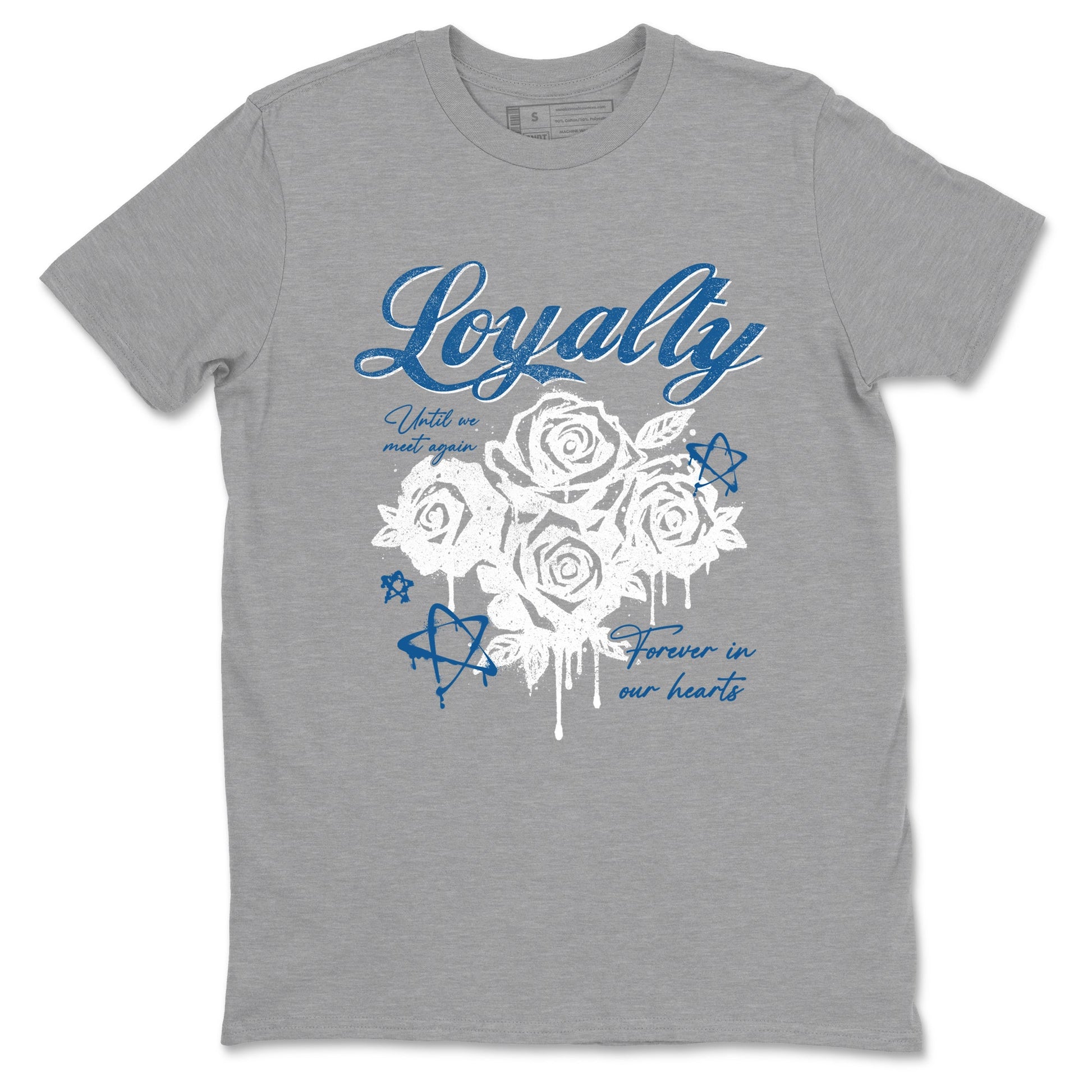 Sneaker Threads – Sneaker Threads To Match Air Jordan 1 Travis Scott Fragment Shoes – Loyalty Tee Heather Grey 2