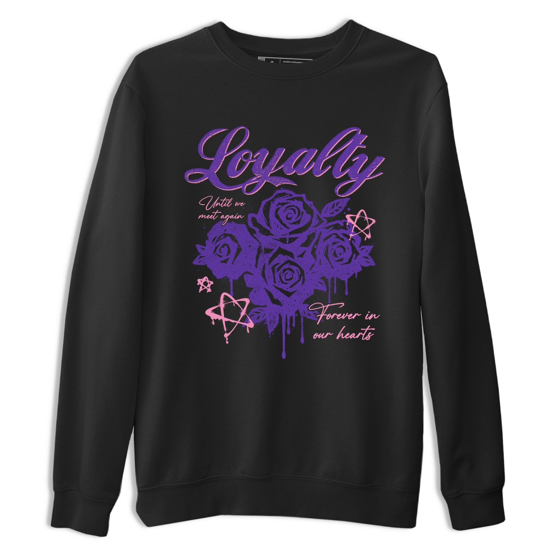 Sneaker match tees – Sneaker Tees To Match Air Jordan 11 Canyon Purple Shoes – Loyalty Tee Black 2