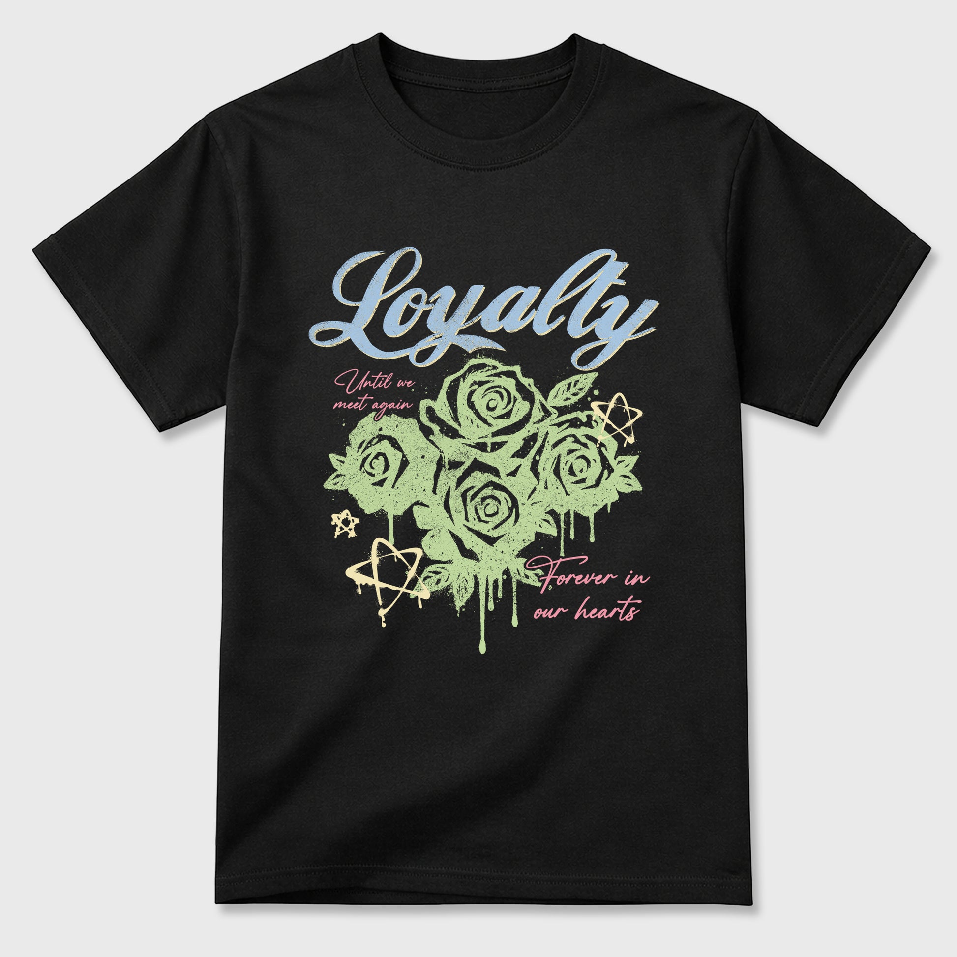 Sneaker match tees – Sneaker Tees To Match Air Jordan 3 Jade Aura Shoes – Loyalty Tee Black 2