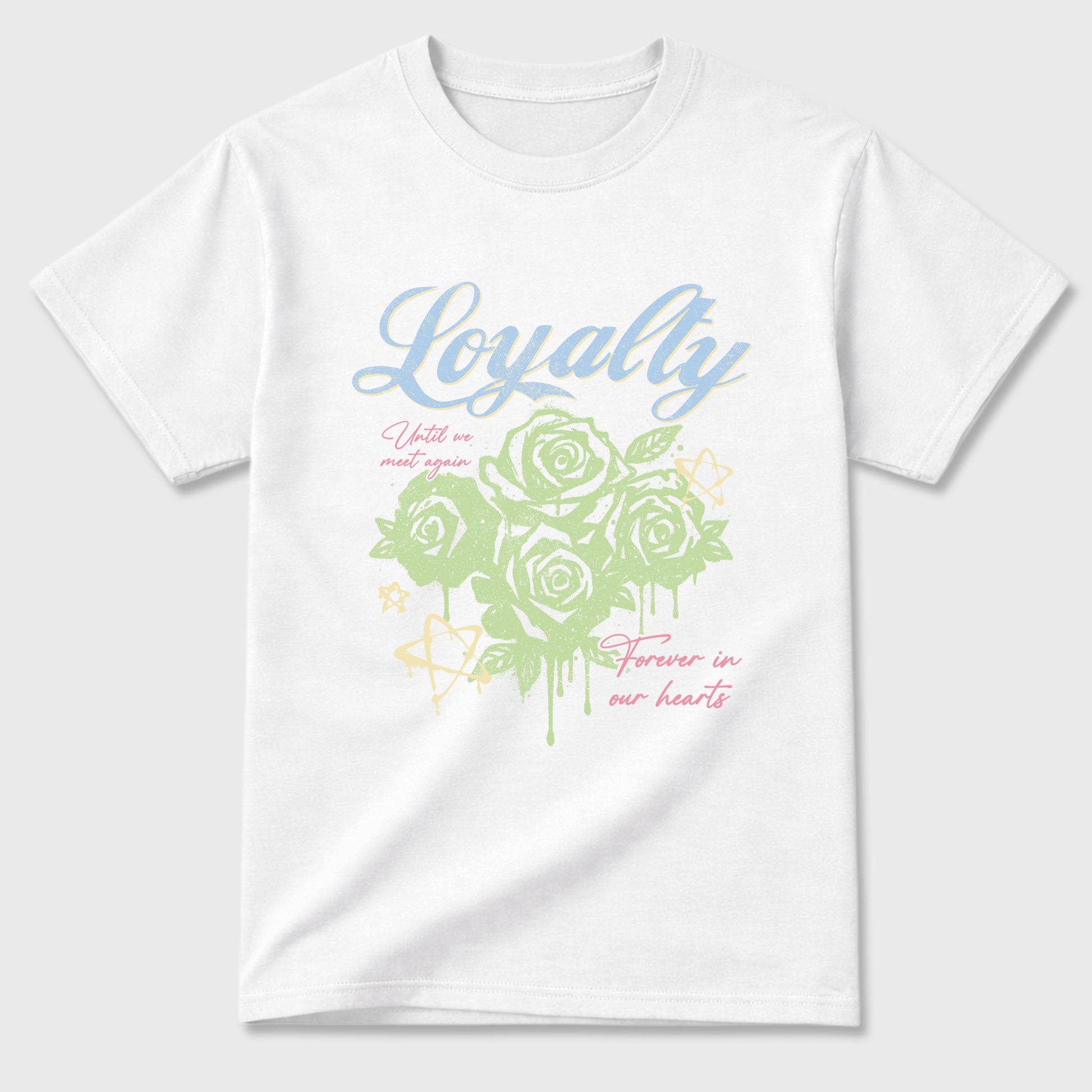 Sneaker match tees – Sneaker Tees To Match Air Jordan 3 Jade Aura Shoes – Loyalty Tee White 2