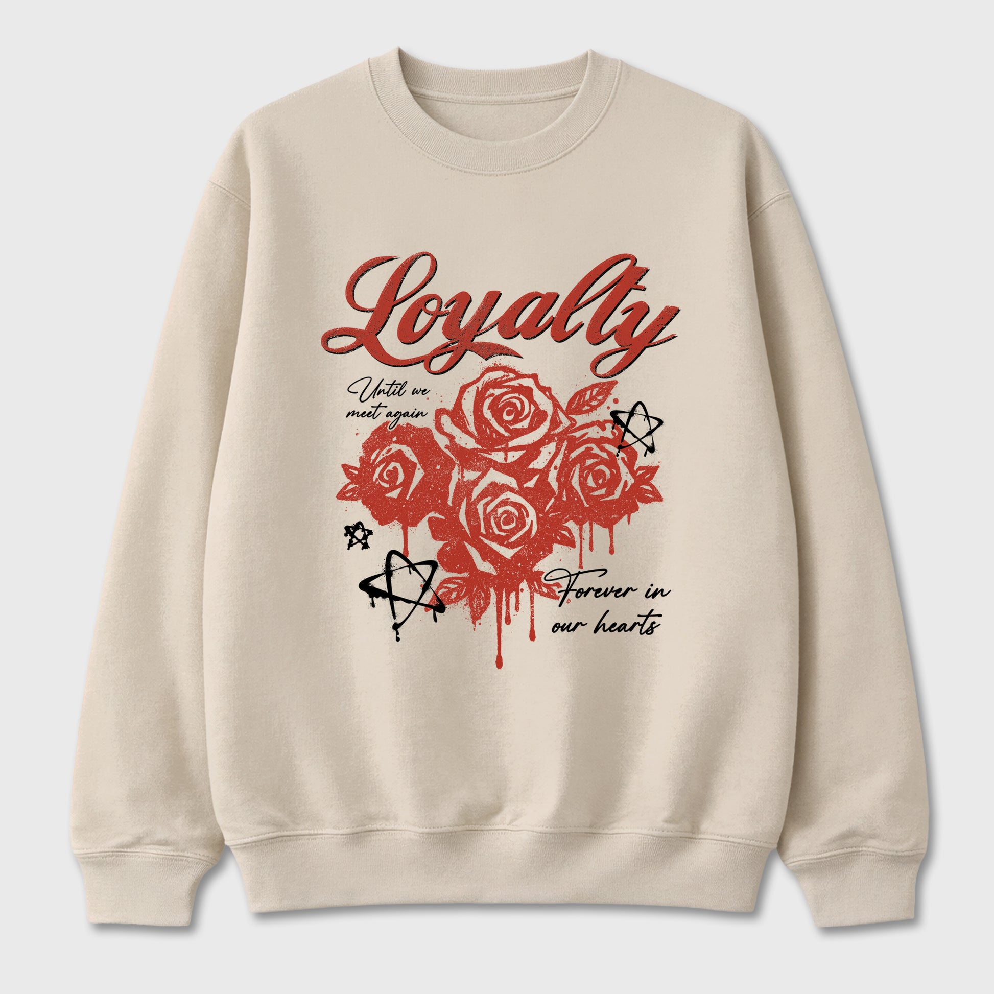 Sneaker match tees – Sneaker Tees To Match Air Jordan 4 Brick After Brick Shoes – Loyalty Tee Natural 2
