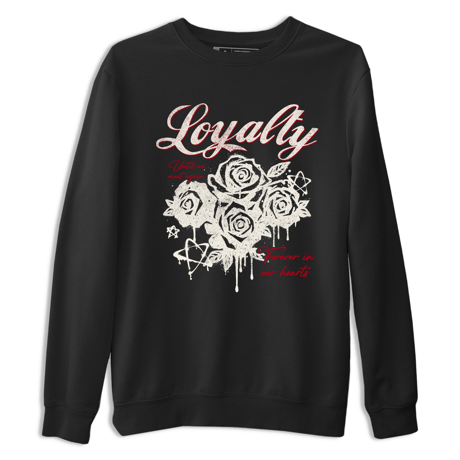 Sneaker match tees – Sneaker Tees To Match Air Jordan 4 Flight Club Shoes – Loyalty Tee Black 2