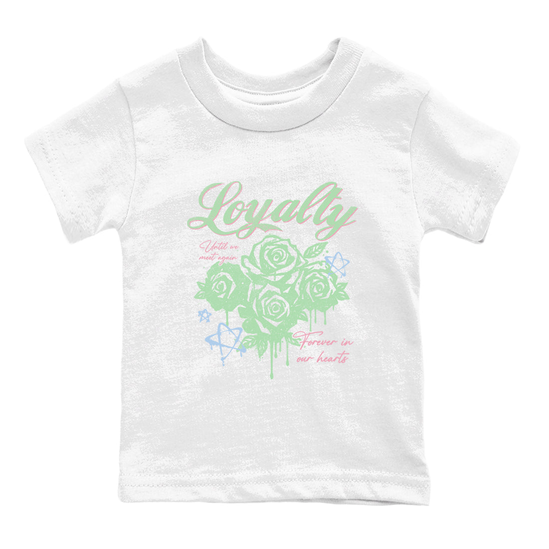 Best Sneakerfits graphic tee – Perfect Valentine's Day outfits to match Air Jordan 4 Valentines Day Kids – Loyalty Kids T-Shirt White 2