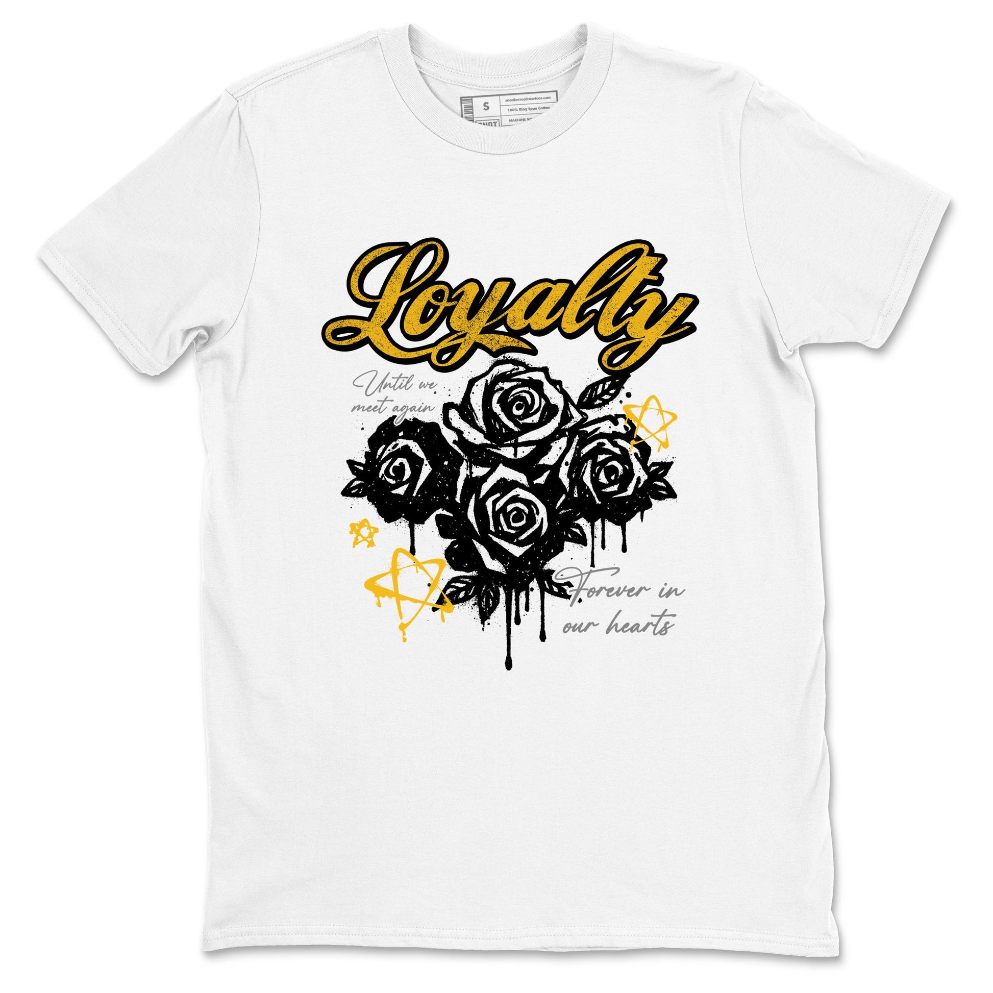 Sneaker match tees – Sneaker Tees To Match Air Jordan 5 Tokyo Shoes – Loyalty Tee White 2