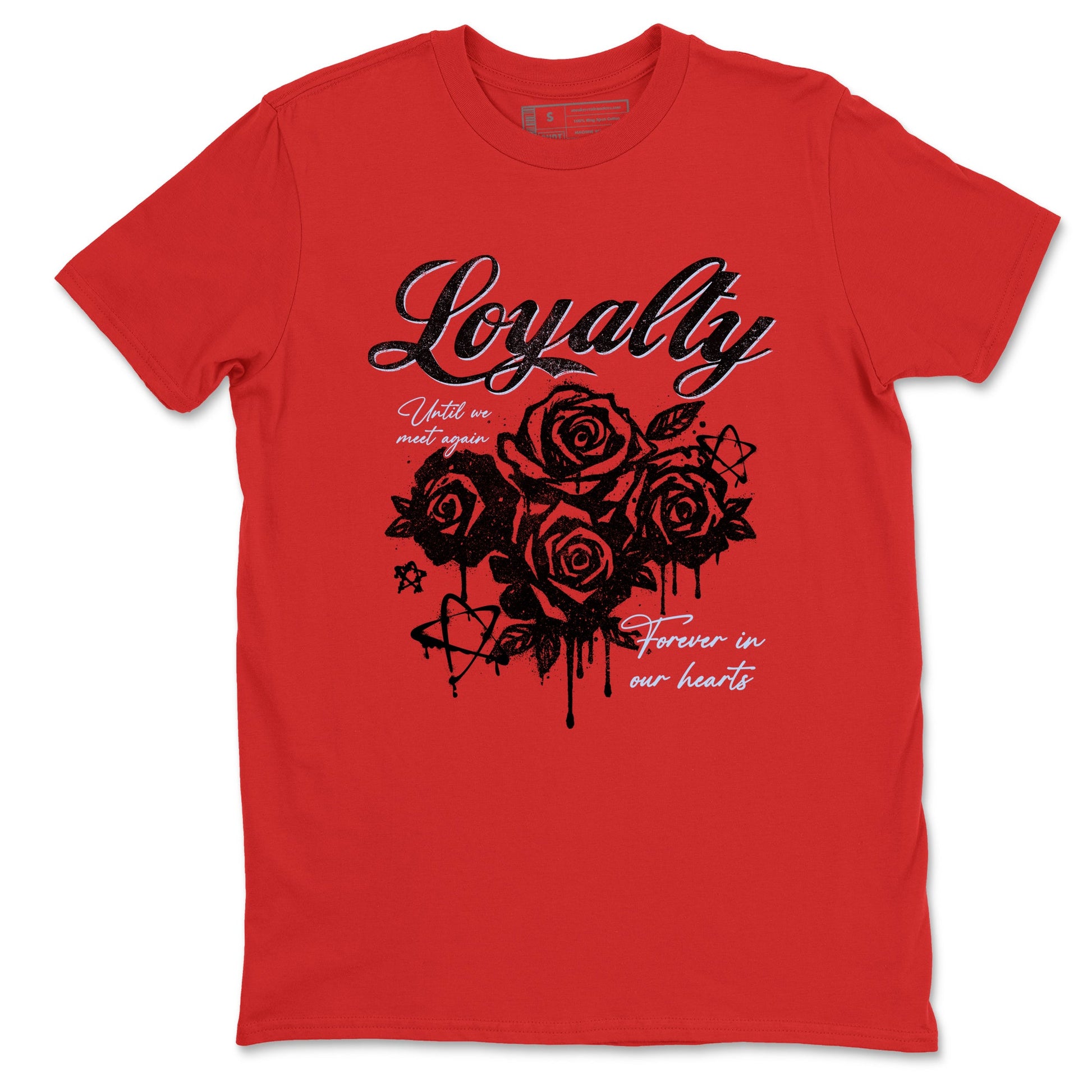 Sneaker match tees – Sneaker Tees To Match Air Jordan 6 Reverse Infrared Shoes – Loyalty Tee Red 2