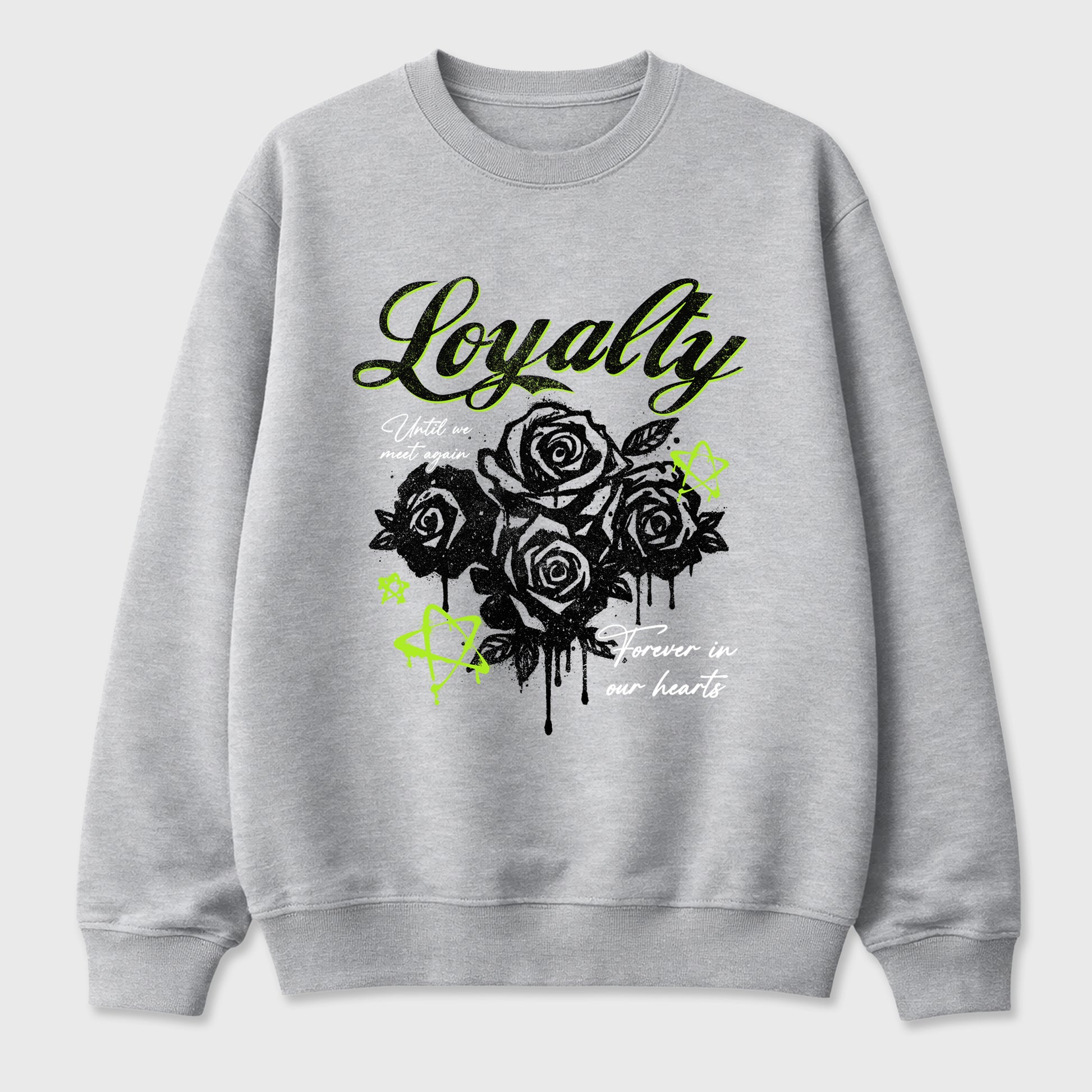Sneaker match tees – Sneaker Tees To Match Air Max 90 Neon Yellow Shoes – Loyalty Tee Heather Grey 2