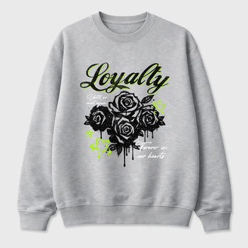 Sneaker match tees – Sneaker Tees To Match Air Max 90 Neon Yellow Shoes – Loyalty Tee Heather Grey 2