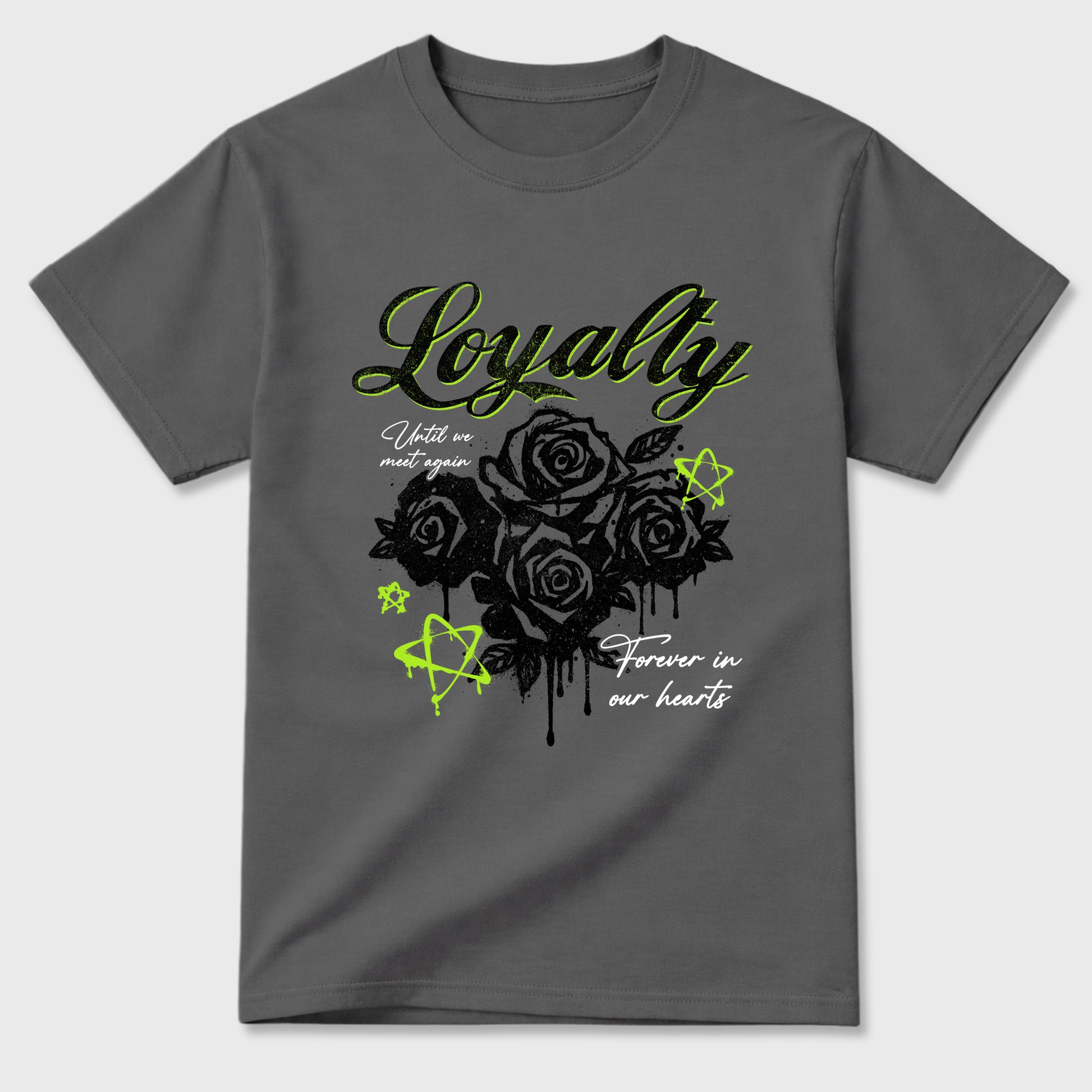 Sneaker match tees – Sneaker Tees To Match Air Max 90 Neon Yellow Shoes – Loyalty Tee Cool Grey 2