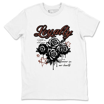 Sneaker match tees – Sneaker Tees To Match Dunk Low Football Shoes – Loyalty Tee White 2