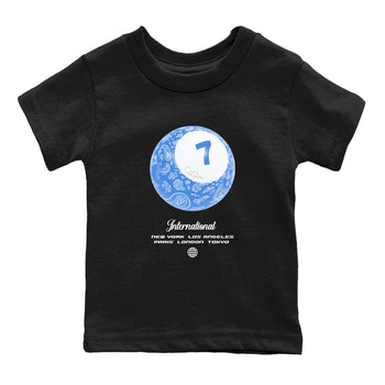 Air Jordan 3 Lucky Shorts shirts to match jordans Lucky Ball sneaker match tees Air Jordan 3 Retro Lucky Shorts match shoes to clothes SNRT Sneaker Tees Youth Baby Black 2 tee