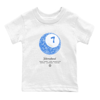 Air Jordan 3 Lucky Shorts shirts to match jordans Lucky Ball sneaker match tees Air Jordan 3 Retro Lucky Shorts match shoes to clothes SNRT Sneaker Tees Youth Baby White 2 tee