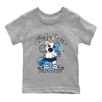 1s Obsidian shirts to match jordans Lucky Charm shirts to match Jordans AJ1 Retro Low OG Obsidian match shoes to clothes SNRT Sneaker Tees Youth Baby Heather Grey 2 tee