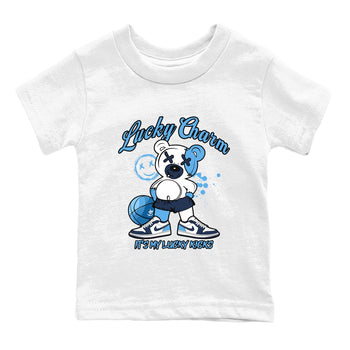 1s Obsidian shirts to match jordans Lucky Charm shirts to match Jordans AJ1 Retro Low OG Obsidian match shoes to clothes SNRT Sneaker Tees Youth Baby White 2 tee