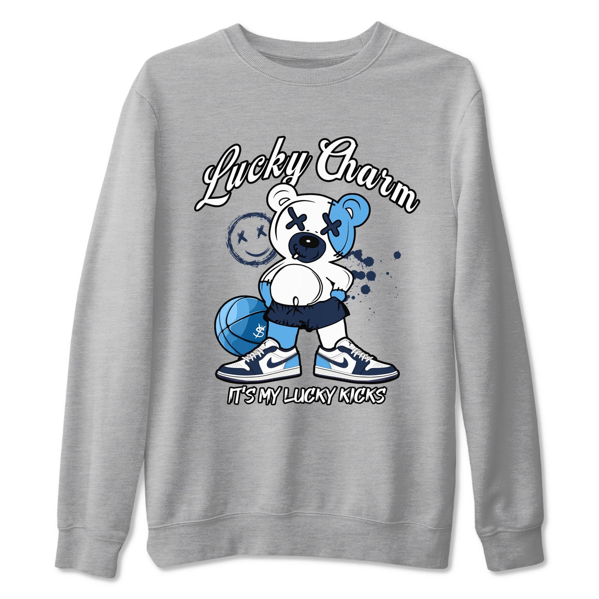 1s Obsidian shirts to match jordans Lucky Charm shirts to match Jordans AJ1 Retro Low OG Obsidian match shoes to clothes SNRT Sneaker Tees unisex cotton Heather Grey 2 shirts