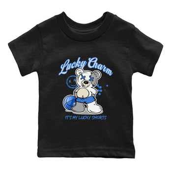 3s Lucky Shorts shirts to match jordans Lucky Charm best t shirts to wear with jordans Air Jordan 3 Lucky Shorts match shoes to clothes SNRT Sneaker Tees Youth Baby Black 2 tee