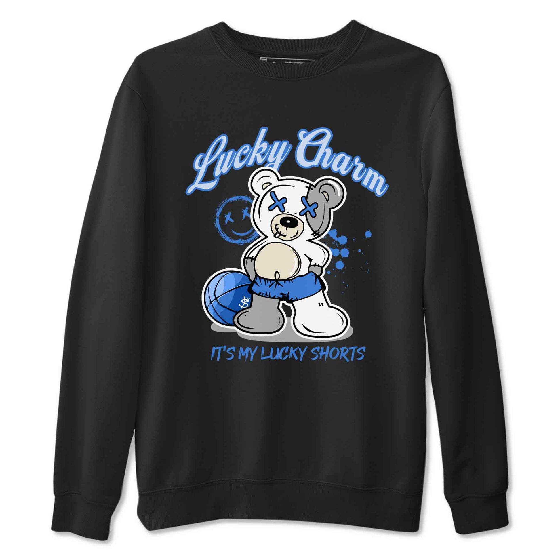 3s Lucky Shorts shirts to match jordans Lucky Charm best t shirts to wear with jordans Air Jordan 3 Lucky Shorts match shoes to clothes SNRT Sneaker Tees unisex cotton Black 2 shirts