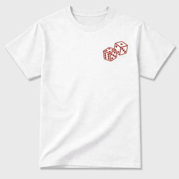 Lucky Is a Mindsetgraphic t-shirt. Streetwear sneakerfit. Sneaker outfit. Complete your fit with the 4s Brick After Brick, shown in White.