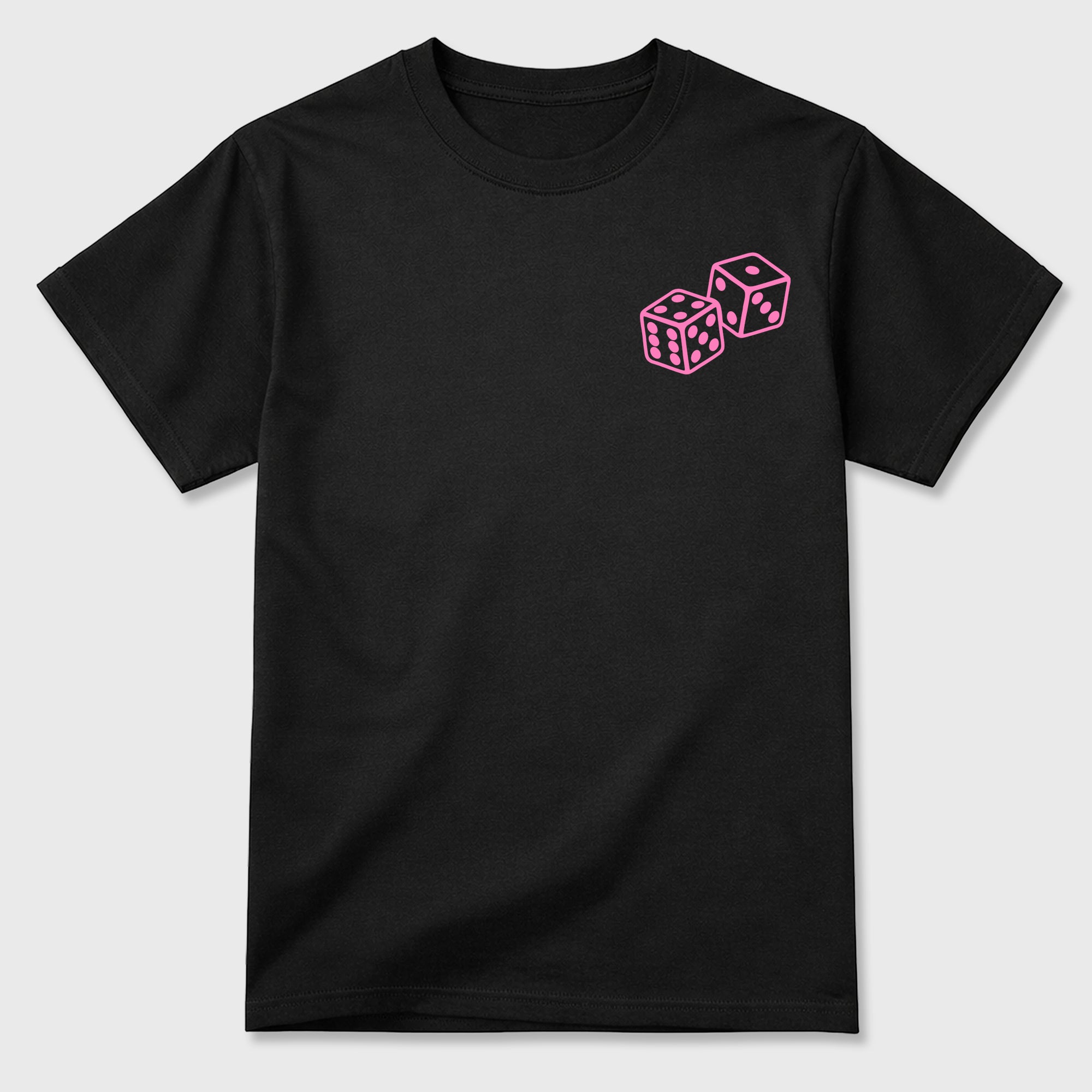 Lucky Is a Mindset Graphic T-Shirt featuring original streetwear artwork designed to match the . Black Graphic T-Shirt.