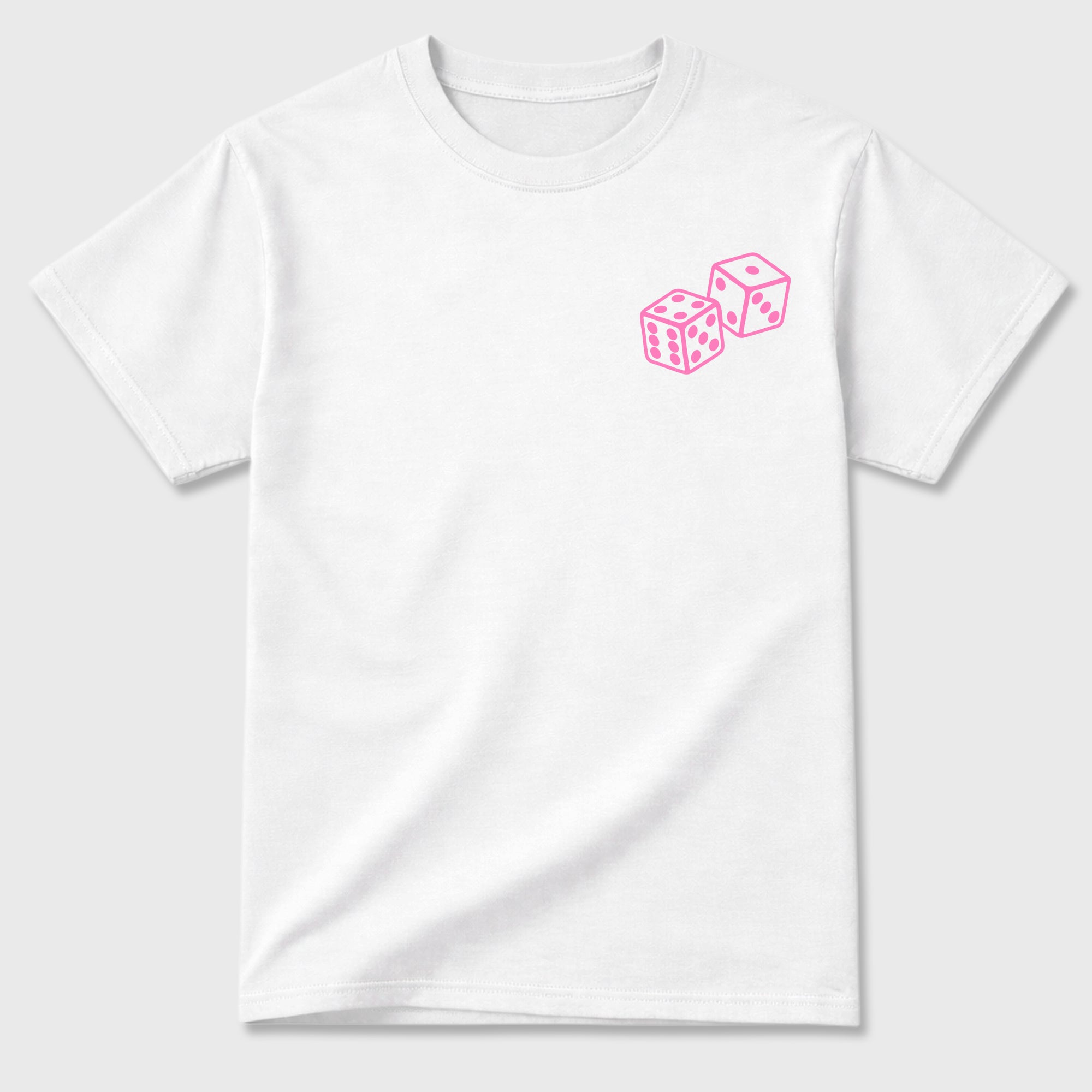 Lucky Is a Mindset Graphic T-Shirt featuring original streetwear artwork designed to match the . White Graphic T-Shirt.