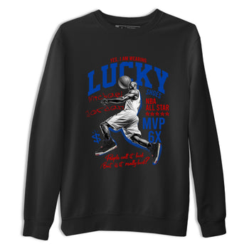 Sneaker match tees – Sneaker Tees To Match Jordan 4 Retro Rare Air Shoes – Lucky Player Tee Black 2