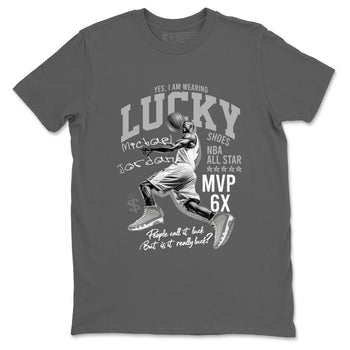 9s Cool Grey shirts to match jordans Lucky Player sneaker match tees Air Jordan 9 Retro Cool Grey match shoes to clothes SNRT Sneaker Tees unisex cotton Cool Grey 2 shirts