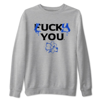 Foams One Royal shirts to match jordans Lucky You sneaker match tees Air Foamposite One Royal match shoes to clothes SNRT Sneaker Tees unisex cotton Heather Grey 2 shirts