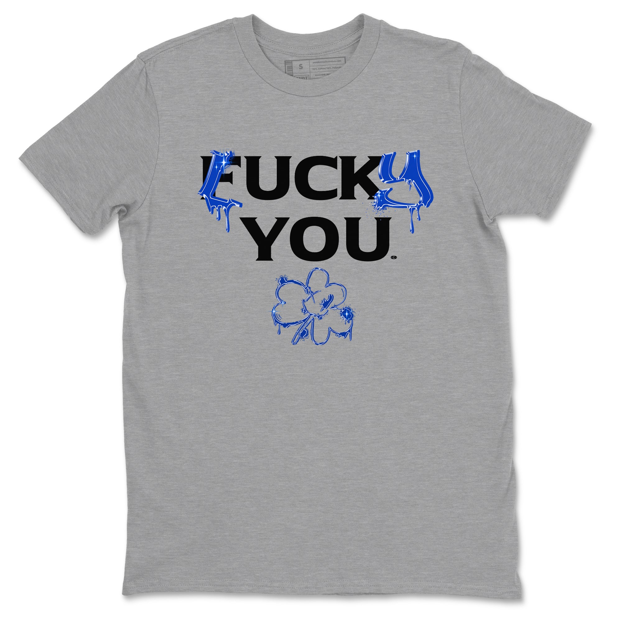 Foams One Royal shirts to match jordans Lucky You sneaker match tees Air Foamposite One Royal match shoes to clothes SNRT Sneaker Tees unisex cotton Heather Grey 2 shirts