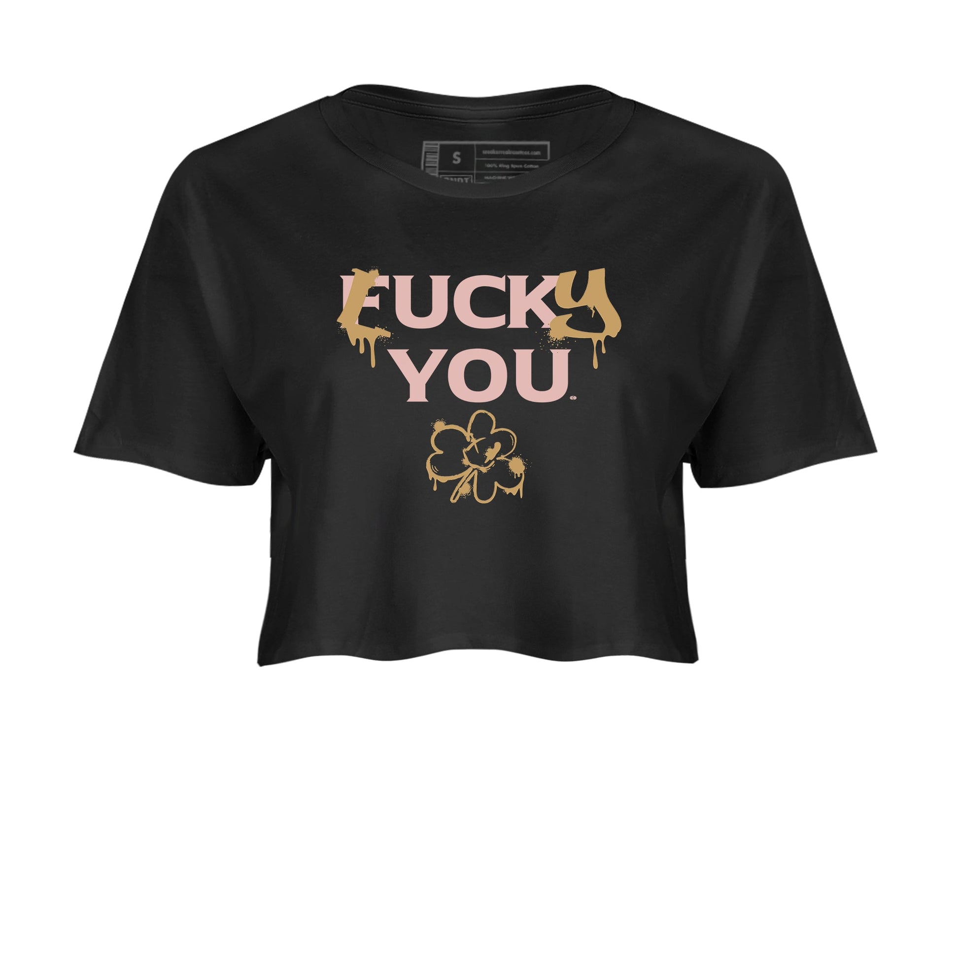 AF 1 Linen shirts to match jordans Lucky You sneaker match tees Air Force 1 Linen match shoes to clothes SNRT Sneaker Tees unisex cotton Black 2 crop tee
