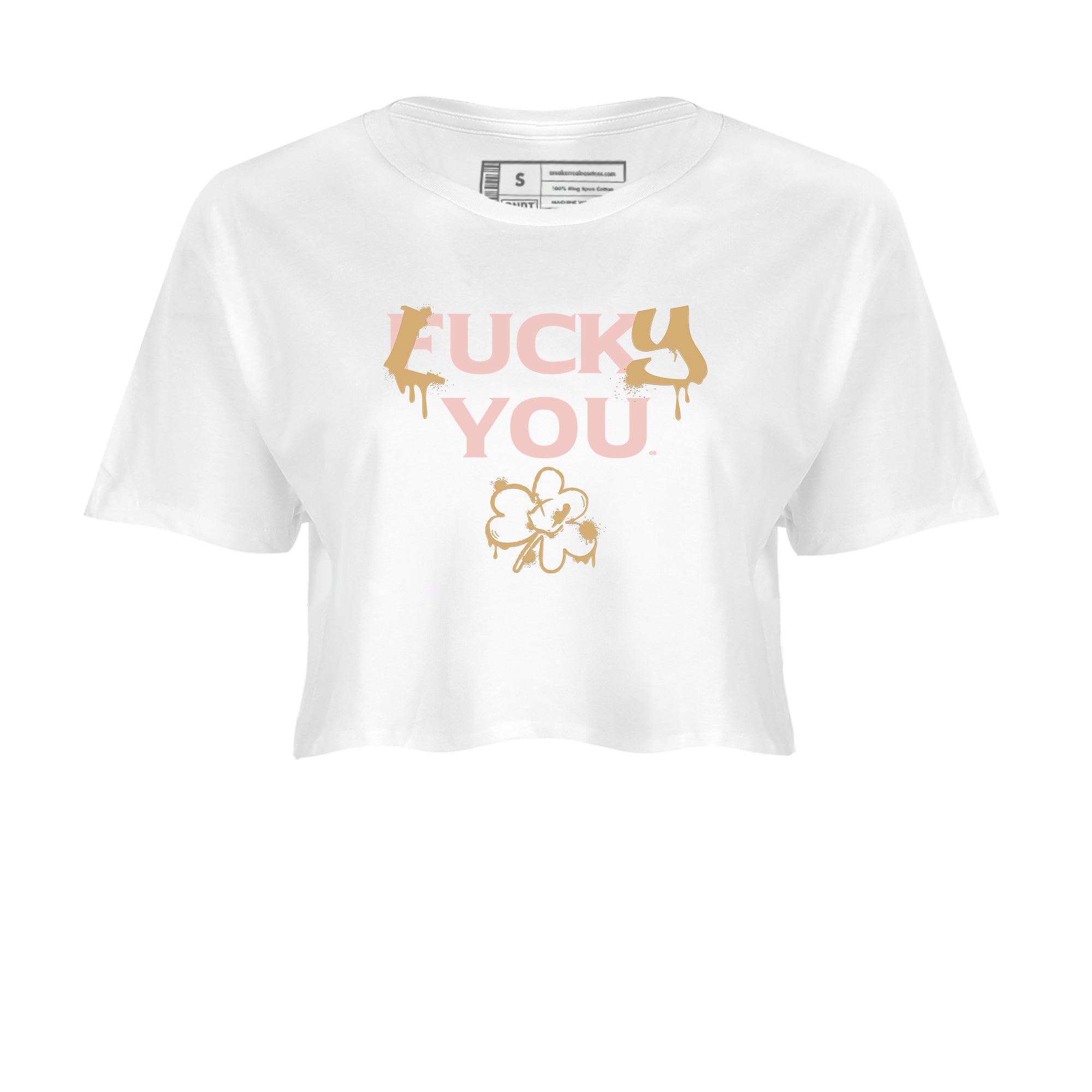 AF 1 Linen shirts to match jordans Lucky You sneaker match tees Air Force 1 Linen match shoes to clothes SNRT Sneaker Tees unisex cotton White 2 crop tee
