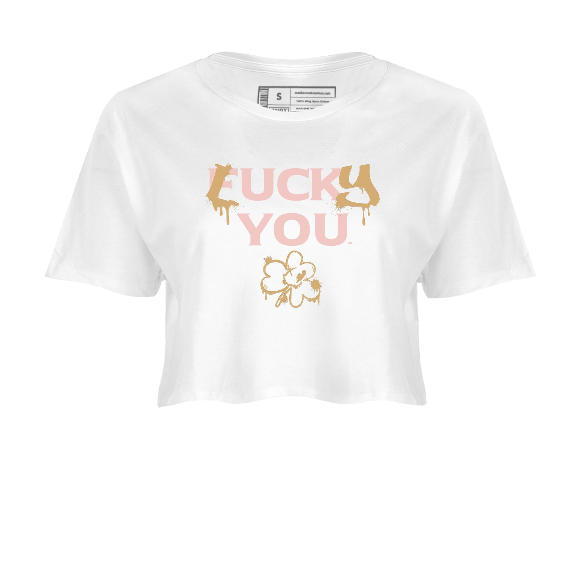 AF 1 Linen shirts to match jordans Lucky You sneaker match tees Air Force 1 Linen match shoes to clothes SNRT Sneaker Tees unisex cotton White 2 crop tee