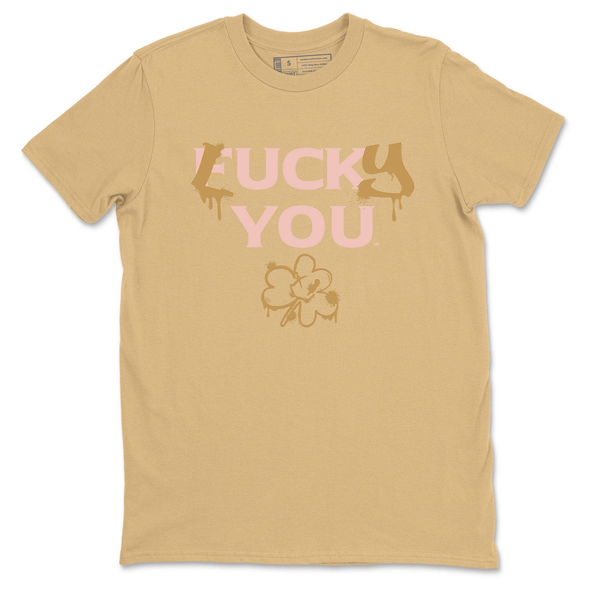AF 1 Linen shirts to match jordans Lucky You sneaker match tees Air Force 1 Linen match shoes to clothes SNRT Sneaker Tees unisex cotton Old Gold 2 shirts