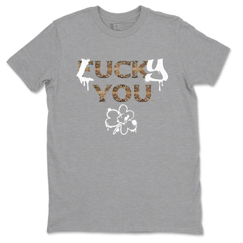 AF1 Ivory Snake shirt to match jordans Lucky You sneaker tees Air Force1 Ivory Snake SNRT Sneaker Release Tees unisex cotton Heather Grey 2 crew neck shirt