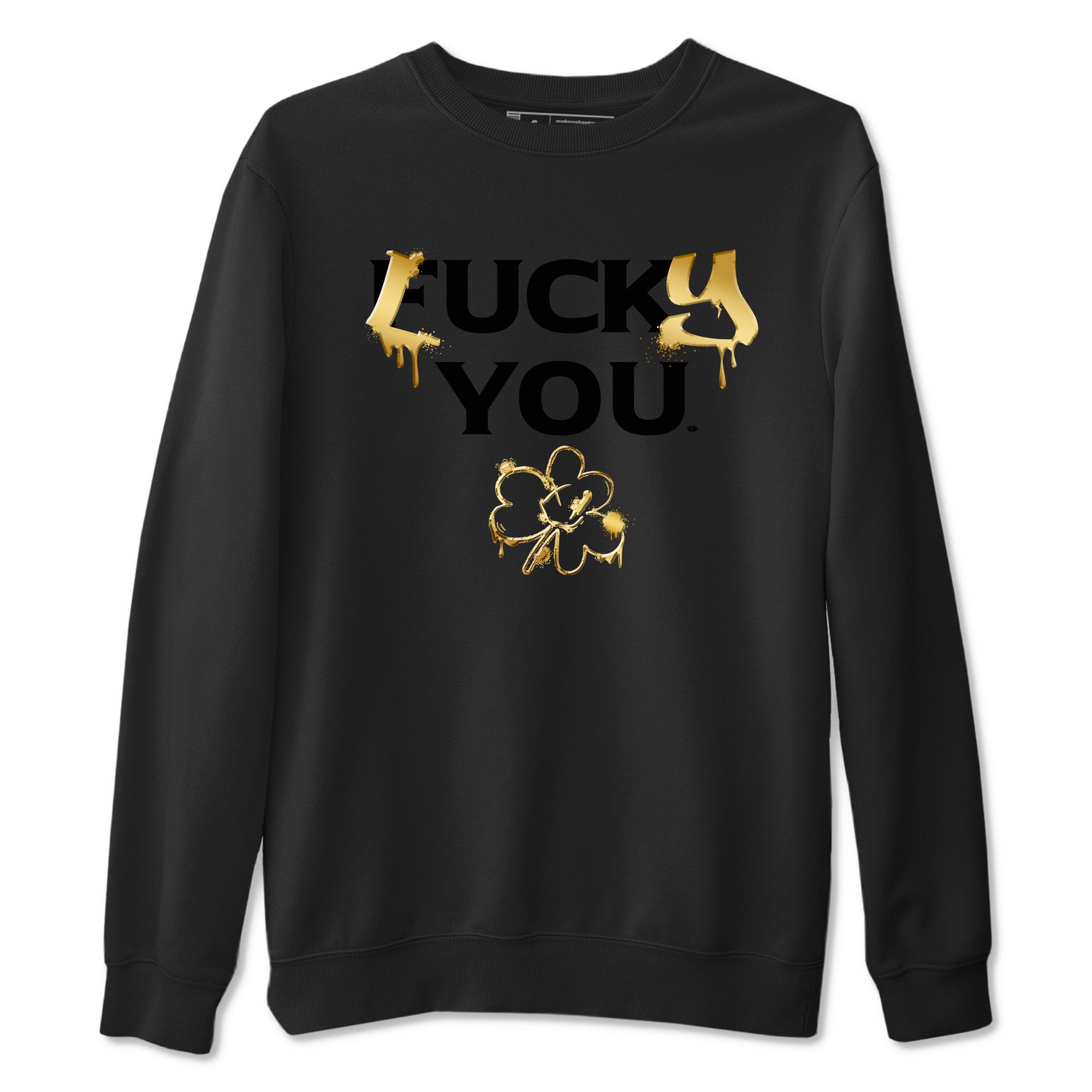 1s Black Metallic Gold shirts to match jordans Lucky You sneaker match tees Air Jordan 1 Black Metallic Gold SNRT Sneaker Release Tees unisex cotton Black 2 crew neck shirts