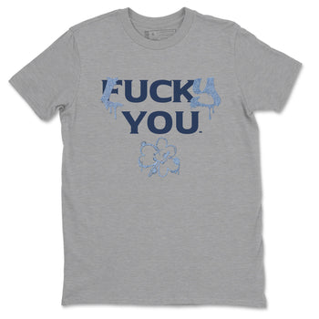 AJ 1 Denim shirts to match jordans Lucky You sneaker match tees Air Jordan 1 Denim SNRT Sneaker Tees streetwear brand Heather Grey 2 unisex cotton tee