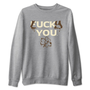 1s Mocha shirts to match jordans Lucky You sneaker match tees Air Jordan 1 Mocha match shoes to clothes SNRT Sneaker Tees unisex cotton Heather Grey 2 shirts