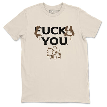1s Mocha shirts to match jordans Lucky You sneaker match tees Air Jordan 1 Mocha match shoes to clothes SNRT Sneaker Tees unisex cotton Natural 2 shirts