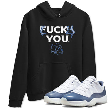 11s Diffused Blue Shirts To Match Jordans Lucky you sneaker match tees Air Jordan 11 Diffused Blue Tee SNRT Sneaker Release Tees unisex cotton Black 1 crew neck shirts