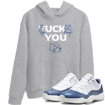 11s Diffused Blue Shirts To Match Jordans Lucky you sneaker match tees Air Jordan 11 Diffused Blue Tee SNRT Sneaker Release Tees unisex cotton Heather Grey 1 crew neck shirts