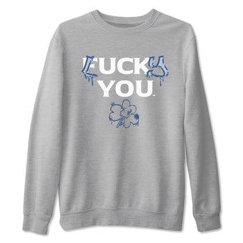 11s Diffused Blue Shirts To Match Jordans Lucky you sneaker match tees Air Jordan 11 Diffused Blue Tee SNRT Sneaker Release Tees unisex cotton Heather Grey 2 crew neck shirts