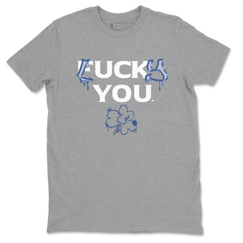11s Diffused Blue Shirts To Match Jordans Lucky you sneaker match tees Air Jordan 11 Diffused Blue Tee SNRT Sneaker Release Tees unisex cotton Heather Grey 2 crew neck shirts