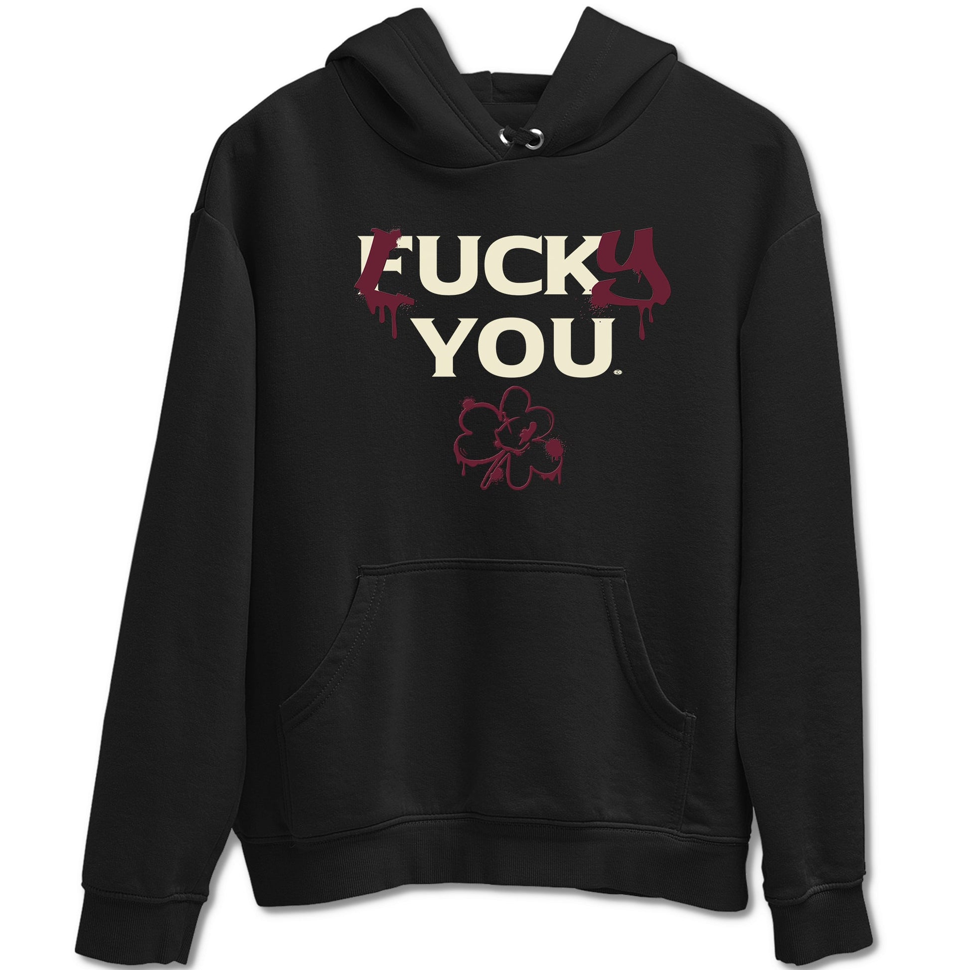 3s A Ma Maniere x Burgundy Crush shirts to match jordans Lucky You sneaker match tees Air Jordan 3 A Ma Maniere x Burgundy Crush SNRT Sneaker Tees streetwear brand Black 2 unisex cotton tee