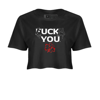 3s Cement Grey shirts to match jordans Lucky You sneaker match tees Air Jordan 3 Cement Grey match shoes to clothes SNRT Sneaker Tees unisex cotton Black 2 crop tee