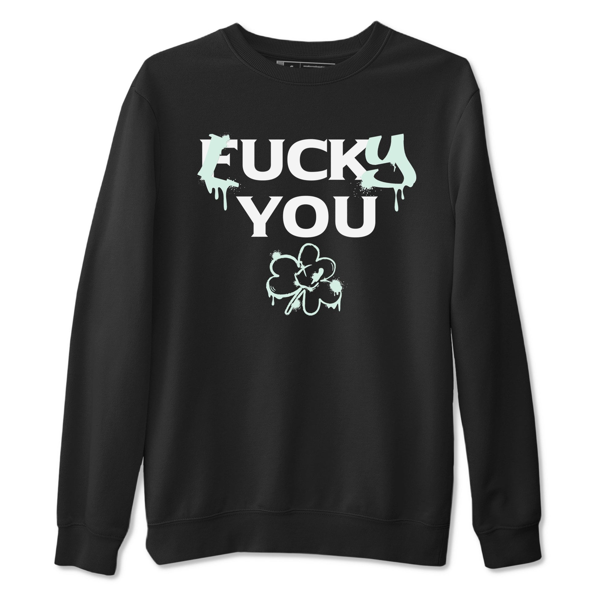 3s Green Glow shirt to match jordans Lucky You sneaker tees Air Jordan 3 Green Glow SNRT Sneaker Release Tees unisex cotton Black 2 crew neck shirt